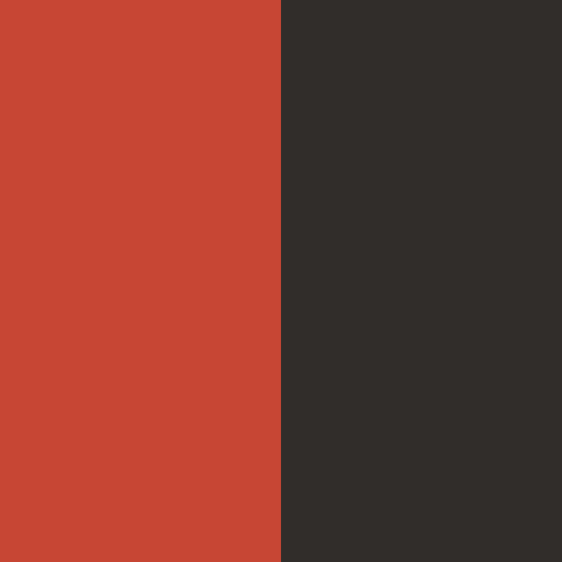 Oracle Corporation brand color palette showcasing various shades used in their branding